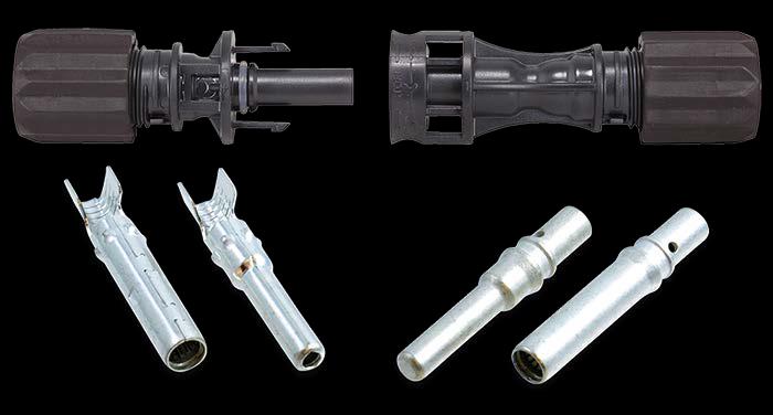 Recalled solar panel connectors